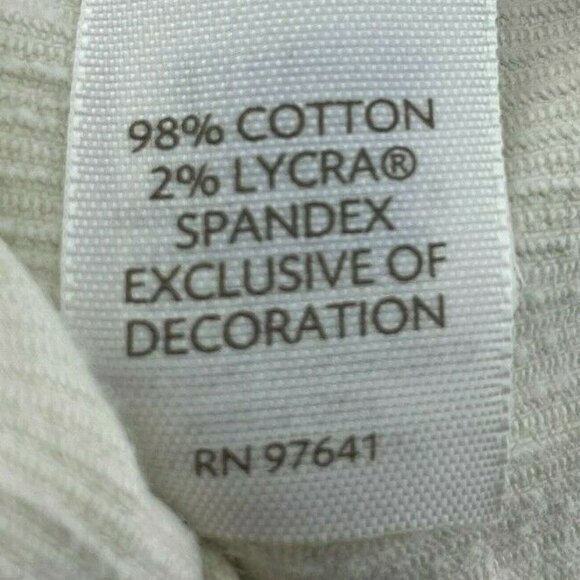 J. Jill Tried & True Corduroy At Waist Pants Womens 18 Straight Stretch Cream - Picture 9 of 12